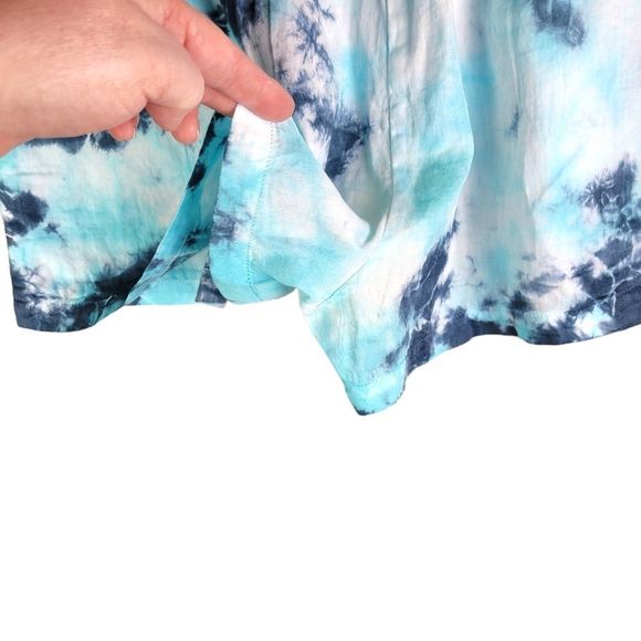 Elan NWT Tie Dye Comfy Shorts with a Drawstring 100% Cotton - Picture 6 of 8